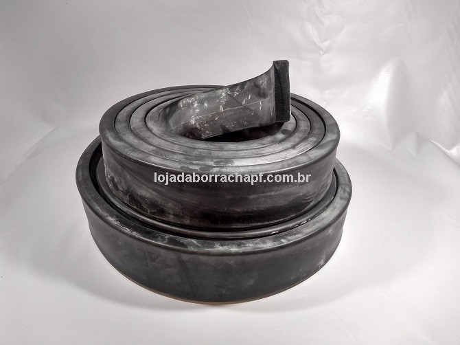 N77 Borracha esponjosa 100x25mm Rolo 10 Metros