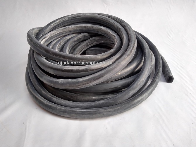 N147 Borracha tubo esponjoso 22mm Rolo 12 Metros