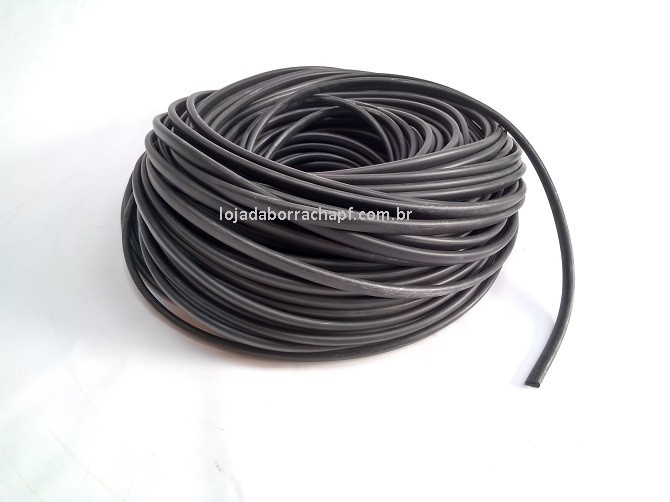 N43 Borracha maciça em "U 11x6,5x2mm 100 Metros