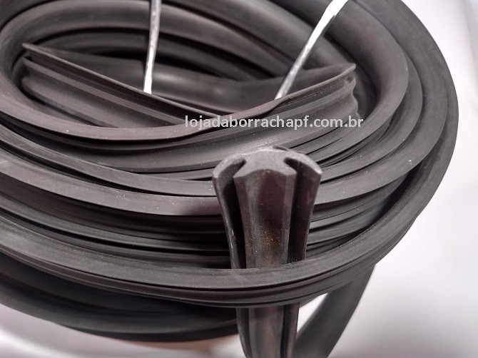 N56 Borracha acabamento ônibus lancha Rolo 30 Metros
