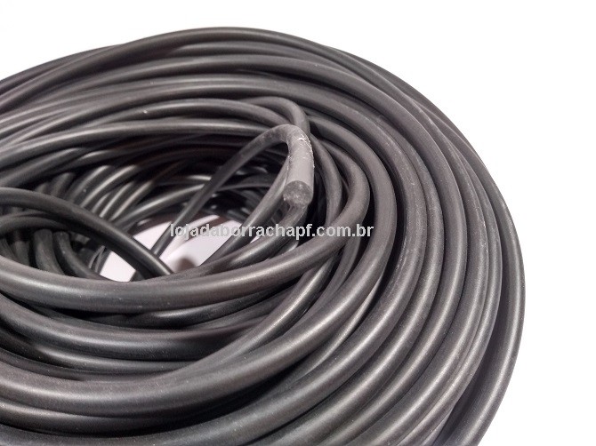 N188 Cordão de borracha maciça 7mm
