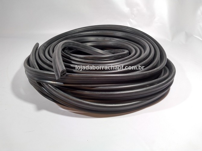 N150 Borracha vedação vidro de capotas Rolo 25 Metros