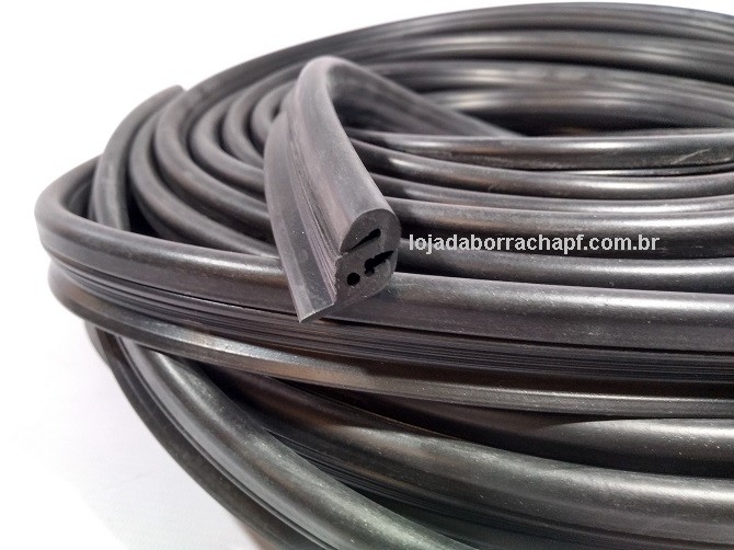 N150 Borracha vedação vidro de capotas Rolo 25 Metros