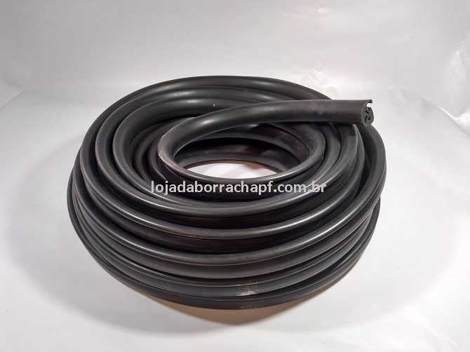 N53 Borracha parabrisa vigia universal encaixe 4mm rolo 25 metros