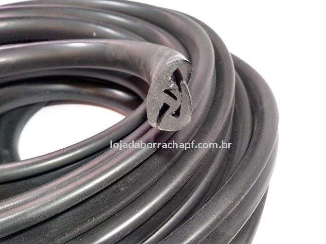 N53 Borracha parabrisa vigia universal encaixe 4mm rolo 25 metros