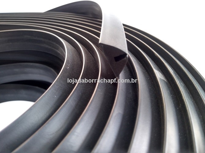 N201 Borracha formas pré moldados 23,5x10,5x3,5mm (50 metros)