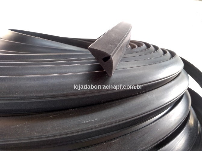 N218 Borracha formas pré moldados 25x10x3mm (50 metros)