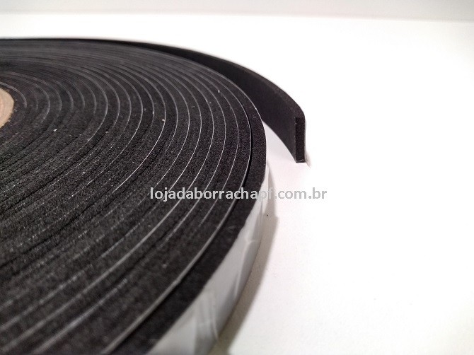 Fita EVA 14x3mm c/adesivo (rolo c/ 10m)