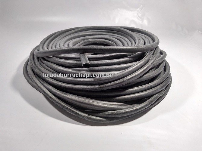 N44 Borracha esponjosa em "U" 14,5X11,5X3mm Rolo 50 Metros