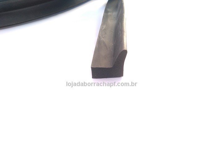 N227 Borracha esponjosa vedação L cantoneira 25 Metros