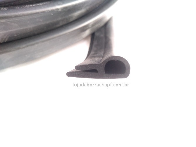 N62 Borracha maciça vedação balcão frigorífico 25,0x21,5x9,0mm
