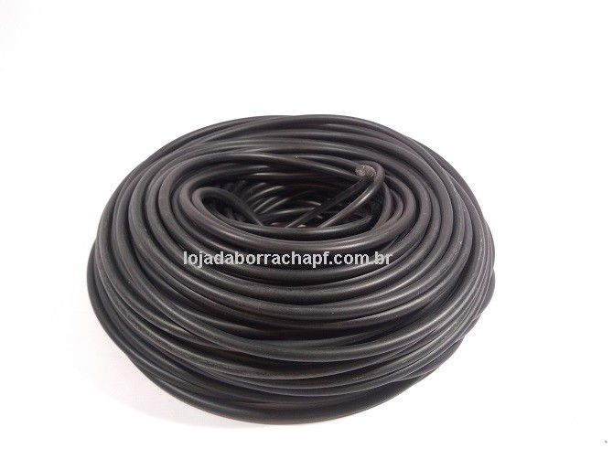 N188 Cordão de borracha maciça 7mm