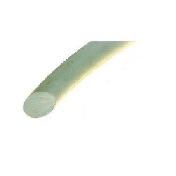 N198 Cordão de borracha maciça 19mm (branco)