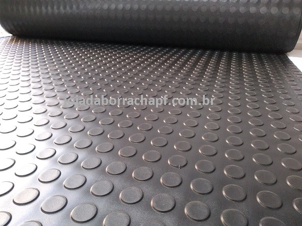 Piso Moeda 3,0 milímetros de espessura x 1,00 MT de largura Preto