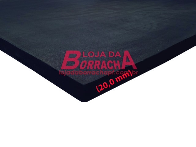 Placa EVA 20mm Preto 1,40x1,00 Metro
