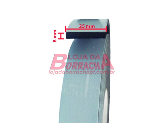 Fita EVA 25x8mm c/adesivo (rolo c/ 5m)