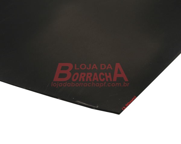 R34 Lençol de borracha (SBR) 3,0mm x 1,00 metro (com 1 lona)