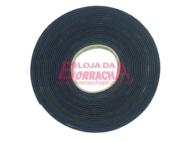 Fita EVA 20x3mm c/adesivo (rolo c/ 10m)