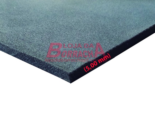 Placa EVA 5mm Preto 1,40x1,00 Metro