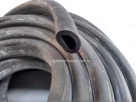N171 Borracha tubo esponjoso 25,6mm Rolo 25 Metros