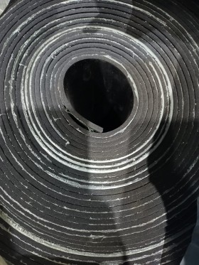 LENÇOL DE BORRACHA 4,8MM X 1,00 METRO s/lona