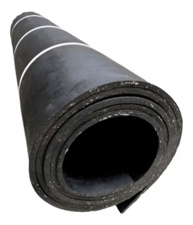 Placa de Borracha 2,60 metros x 0,80 centímetros x espessura 7 milímetros