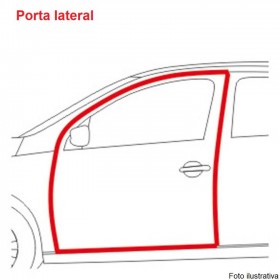 Borr. porta Clio Peugeot 206 207 2pt Scenic