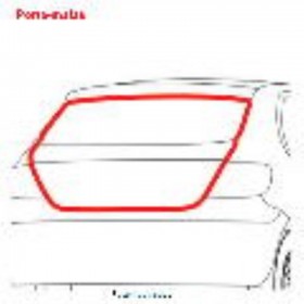 Borr. porta mala Passat 3/5pt  Up Suprema Monza Hatch (4,55m)