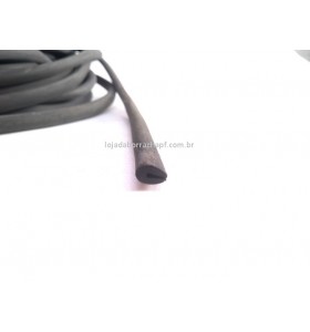 N39 Borracha maciça em "U" 8,5x6x1,2mm 100 Metros