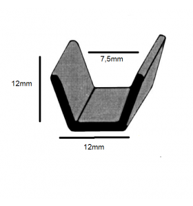 N22 Canaleta nylon-alta Rolo 50 Metros