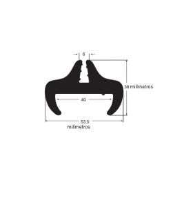N95 Borracha vedação cabine máquina agrícola ônibus