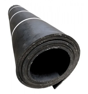 Placa de Borracha 2,60 x 1,00 metro x 7 milímetros de espessura